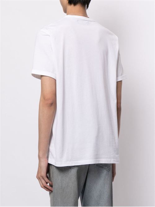 T-shirt uomo manica corta bianca FRED PERRY | M3519100